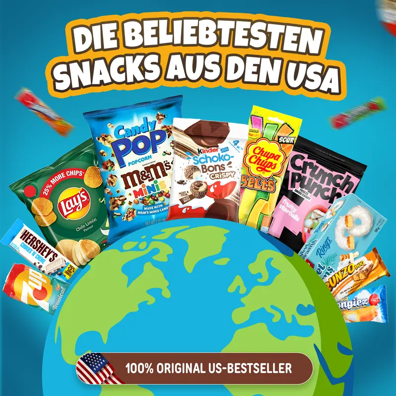 Amerikanische Süßigkeiten Box XL - Leckere USA Snacks von Sweets aus aller Welt - Image 3